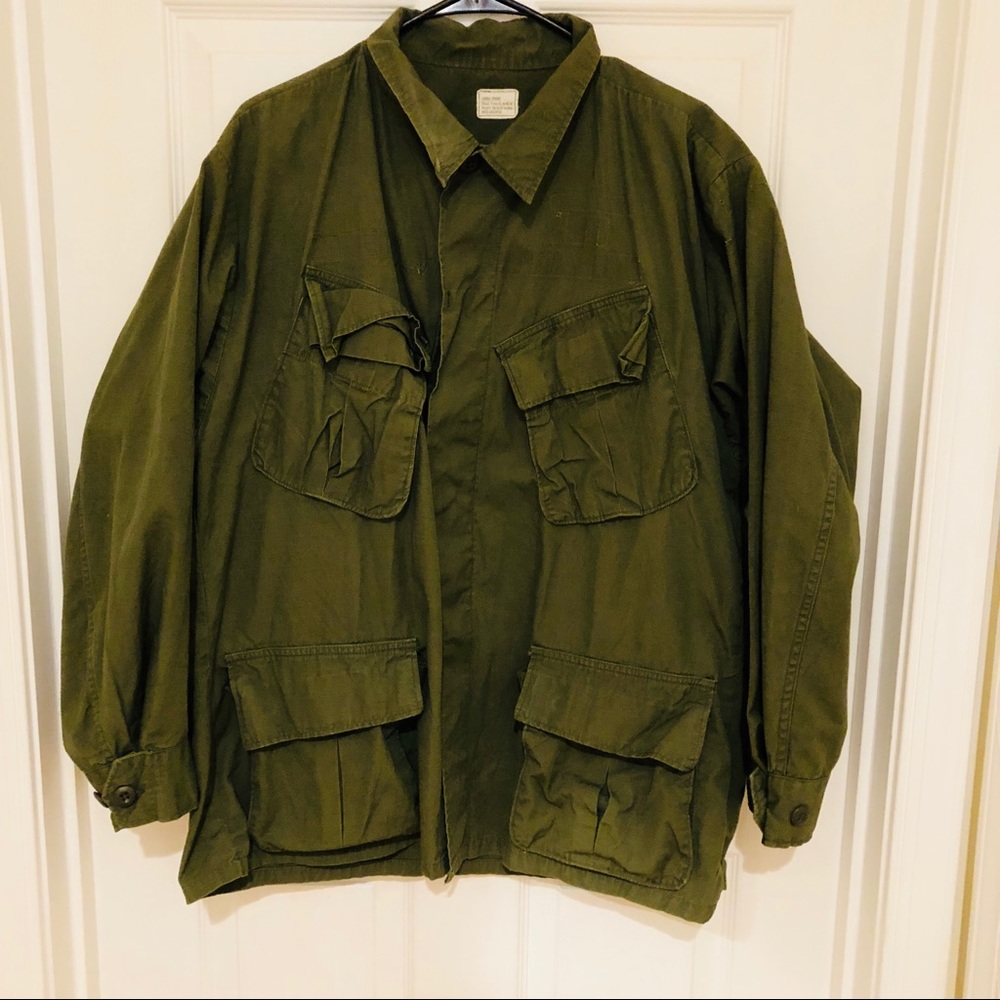 Old military jacket